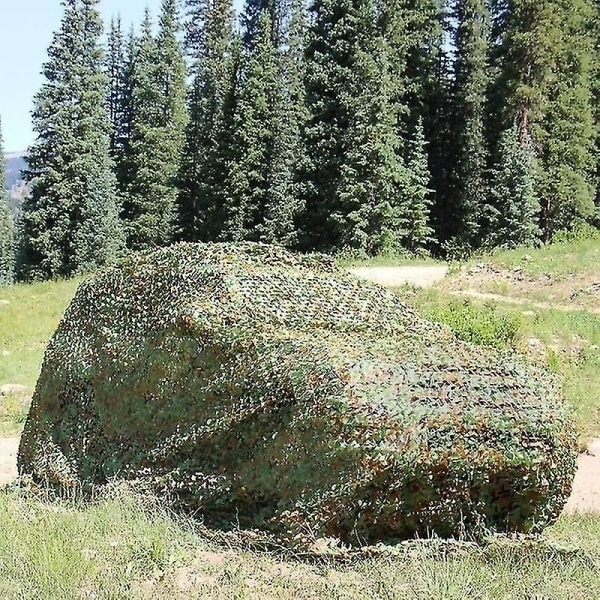 Camo Nät Solskydd Kamouflage Nät Persienner Uteplats Mesh Nät för Camping Skytte Jakt Blue Blue 2m by 3m