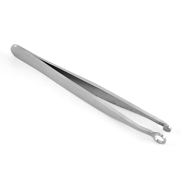 Næsehårpincet Universal Næsehårtrimningspincet Rustfrit stål Rundspidspincet til ansigt Næseøjenbryn (6 stk)