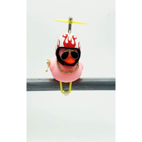 Aimexn Little Pink Duck Bike Bell Car Dashboard Dekorationer 1#