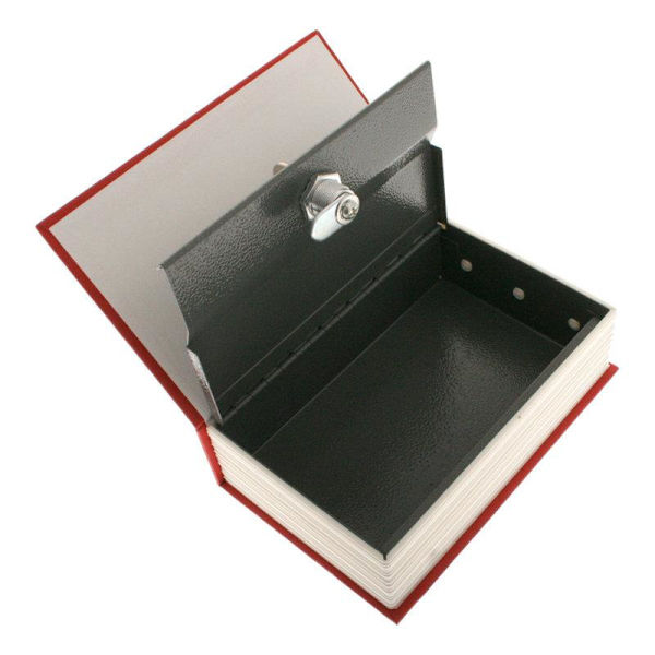 Safe Book / Safe / Lagringsbok - Velg farge black
