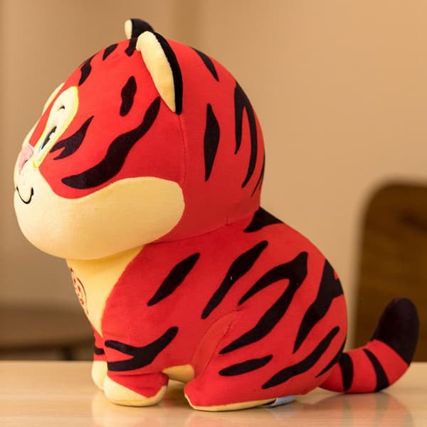 23 cm Tiger Doll pehmolelu - ruskea