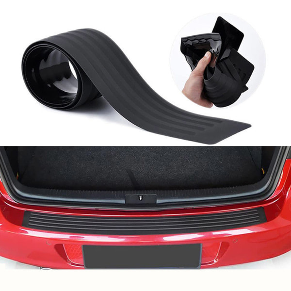 Bilbagage för skydd Strip gummistötfångare nti-kollision anti-scratch baklucka T A