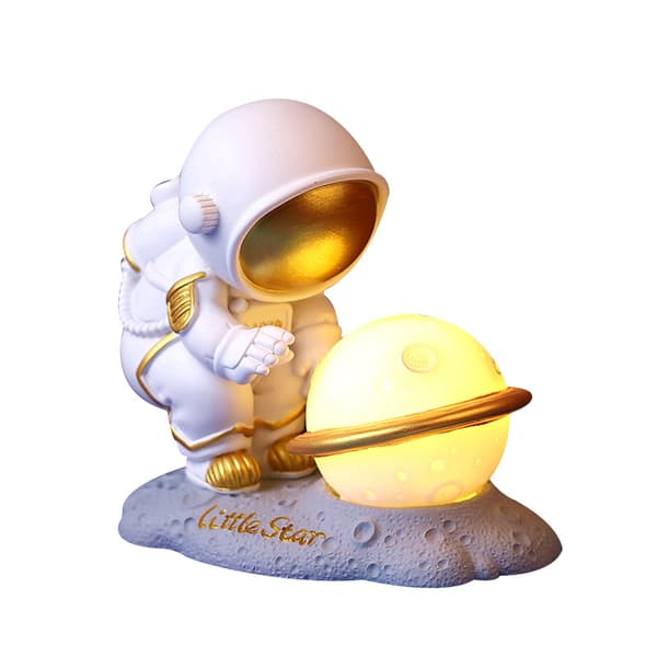 Planet Astronauts Light Night Lantern INS Soveværelse Sengelampe Cr