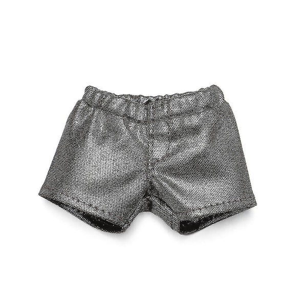 Høy kvalitet underbukser Håndlagde elastiske shorts Dukkeklær Mote 1/6 Pu