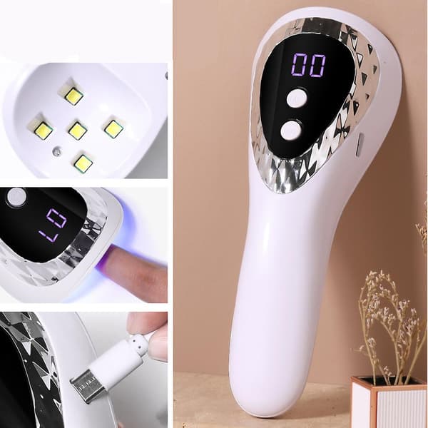 Ladattava kädessä pidettävä kynsilamppu Nail Art -valohoitokone