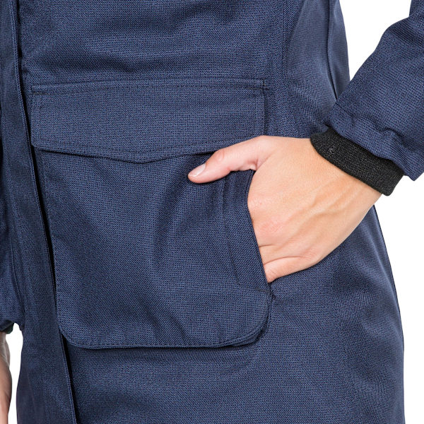 Trespass Dam/Ladies Thundery vedenpitävä takki Navy Blue Navy Navy XXS