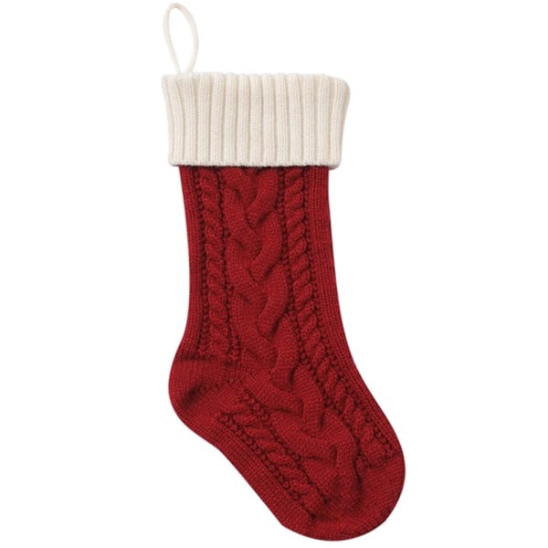 Gåva öppen spis Xmas Tree Stocking Ornaments för semester familj