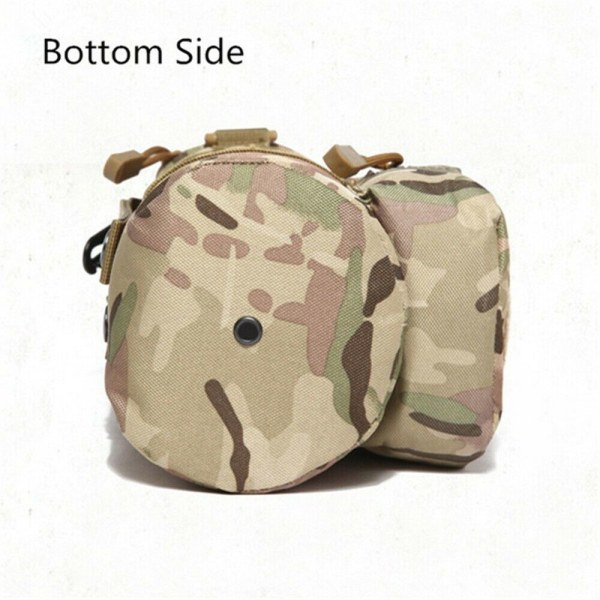 Tactical Molle Vattenflaskhållare påse Justerbar KettleBag