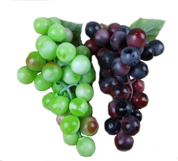 2stk Fake Grape Simulated Grape Artificial Grape Dekorative Arti