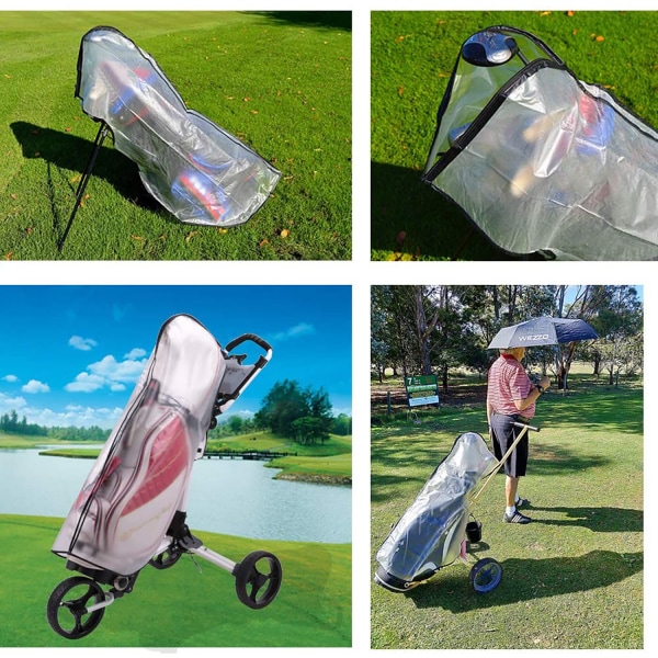 Vattentät Golfbag Cover Set Protective Golf