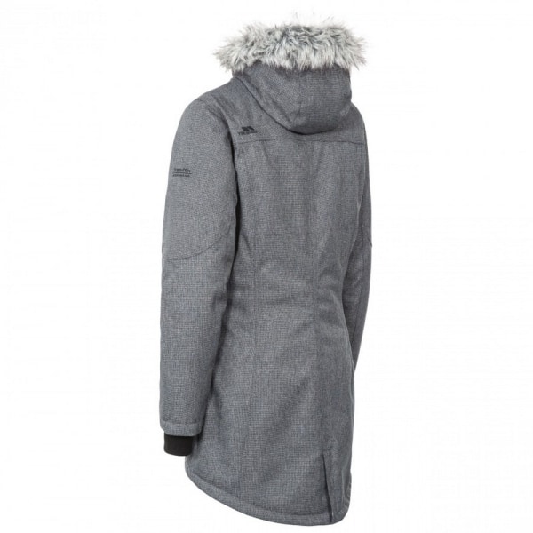 Trespass Dam/Dam Thundery Waterproof Jacket vart/ilve Black/Silver Grey Black/Silver Grey S