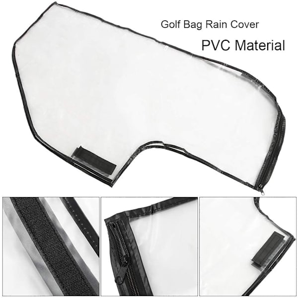 Vanntett Golfbag Cover Set Protective Golf