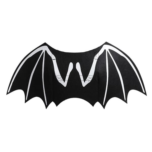 Halloween Creative Hunde Kat Lysende Bat Wings Tøj J luminousA S