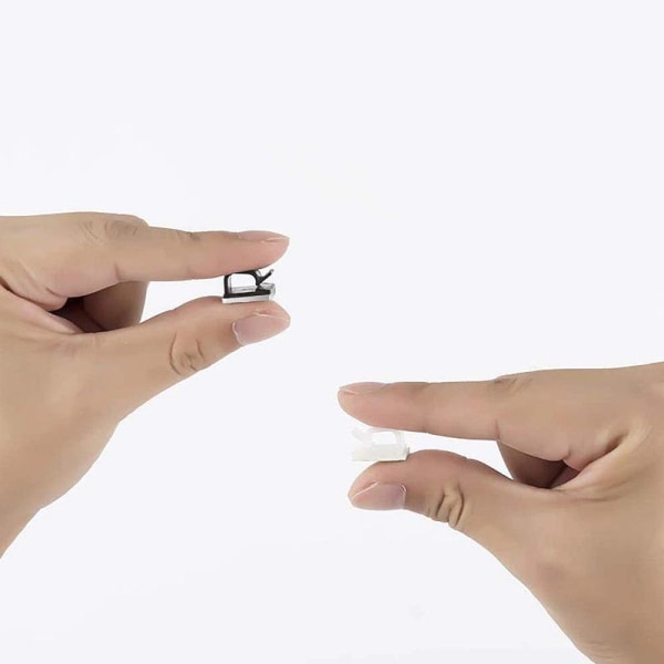 50-Pack Självhäftande Kabelhållare - Kabelclips 57 50-pack Svarta