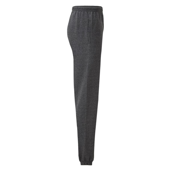 Fruit Of The Loom joggebukser/joggebukser for menn Elastisk mansjett mørk lyng Dark Heather S