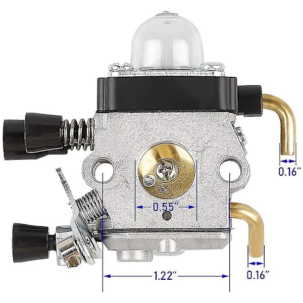 Förgasare för Fs55 Fs55r Fs38 Fs45 Fs46 Km55 Hl45 Fs45l Fs45c Fs46c Fs55c Fs55rc Trådtrimmer We