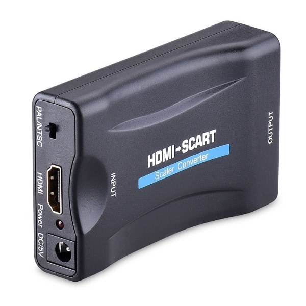 HDMI/MHL till Scart Konverterare: Anslut & Uppgradera Svart