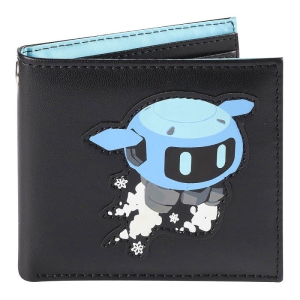 Stilig Overwatch-plånbok med Mei-design och praktiska fickor Blå