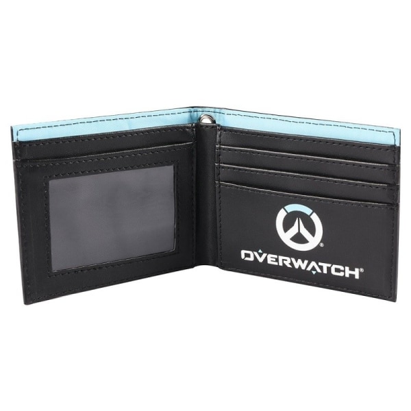 Stilig Overwatch-plånbok med Mei-design och praktiska fickor Blå