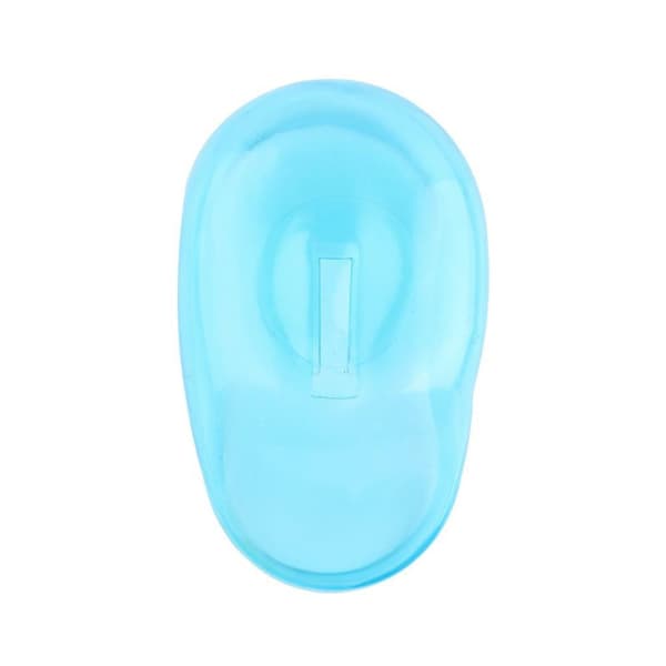 Smidiga öronskydd för färgning och styling - 2-pack Blå