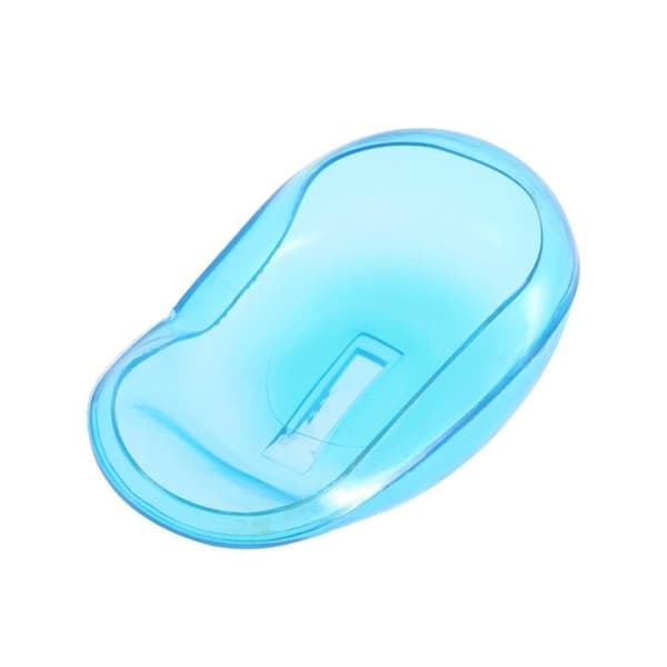 Smidiga öronskydd för färgning och styling - 2-pack Blå