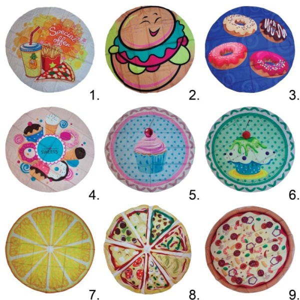 Färgglad Strandsjal: Snygg, Praktisk & Snabbtorkande MultiColor Nr. 1