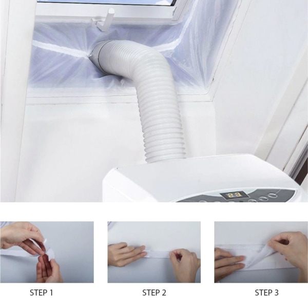Fönstertätning för Luftkylare: Svalt & Insektsfritt Vit