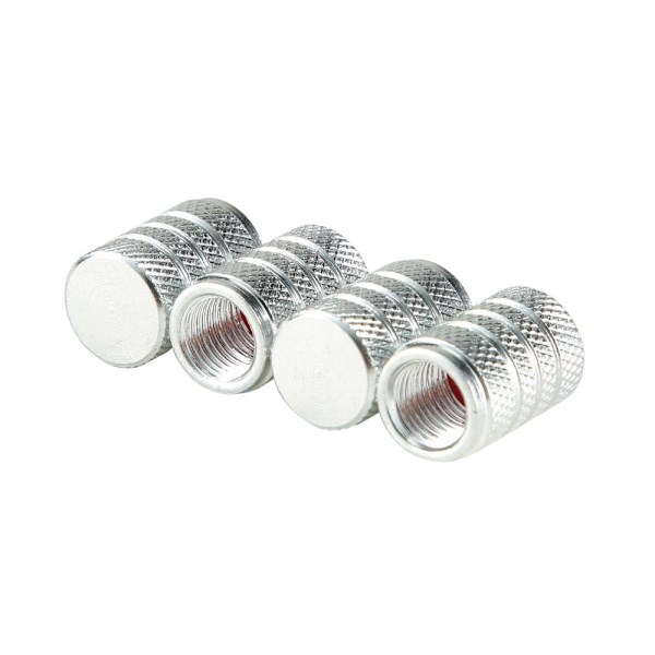 Stiliga Aluminium Ventilhattar 4-pack Silver