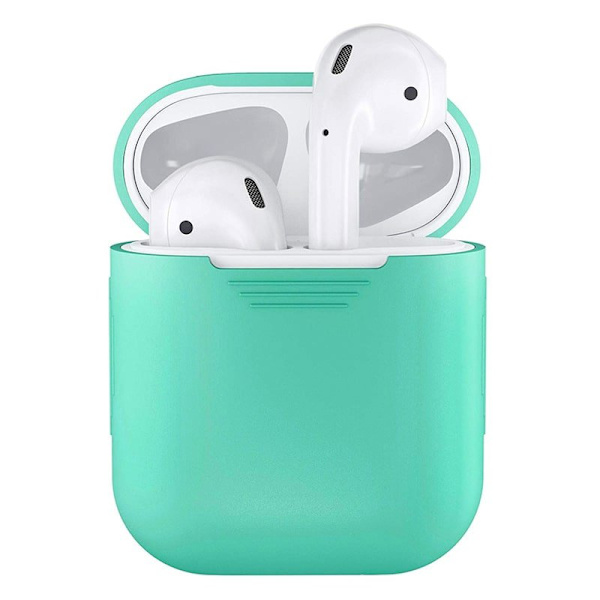 Silikon-skydd för AirPods: Snyggt, lätt & praktiskt band Grön