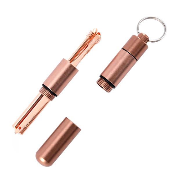 Håll dina öron rena och fräscha med detta smarta kit! Rosa guld