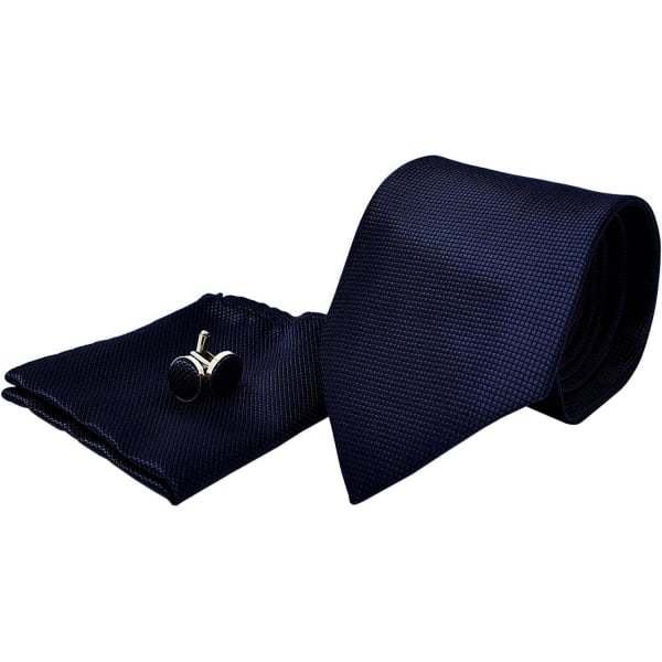Elegant Kostymset: Slips, Näsduk & Manschettknappar multifärg one size