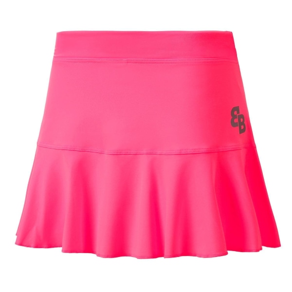 Stilren padelkjol med inbyggda shorts för extra bekvämlighet Pink L