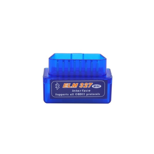 Bluetooth OBD2 Bildiagnostik: Läs felkoder & bildata Blå