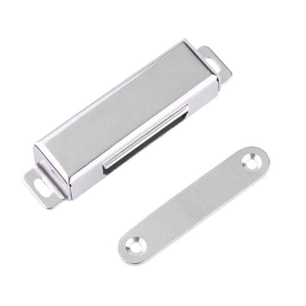 Magnetlås för skåp: säkert, enkelt & stilrent design Silver
