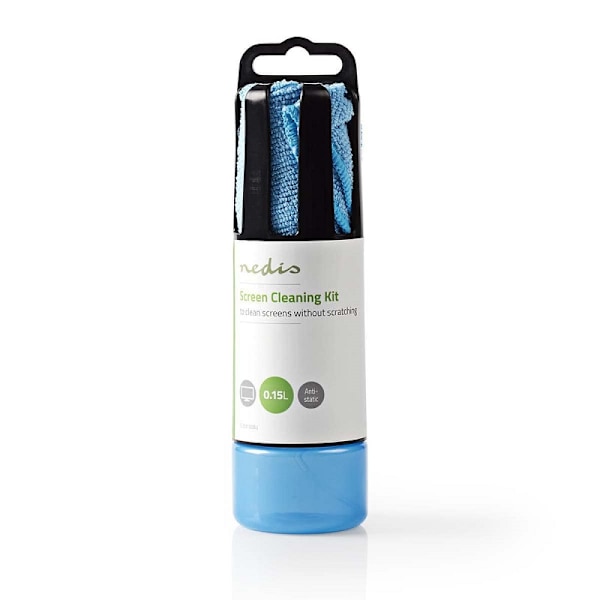 Effektiv Skärmspray med Mikrofiberduk multifärg