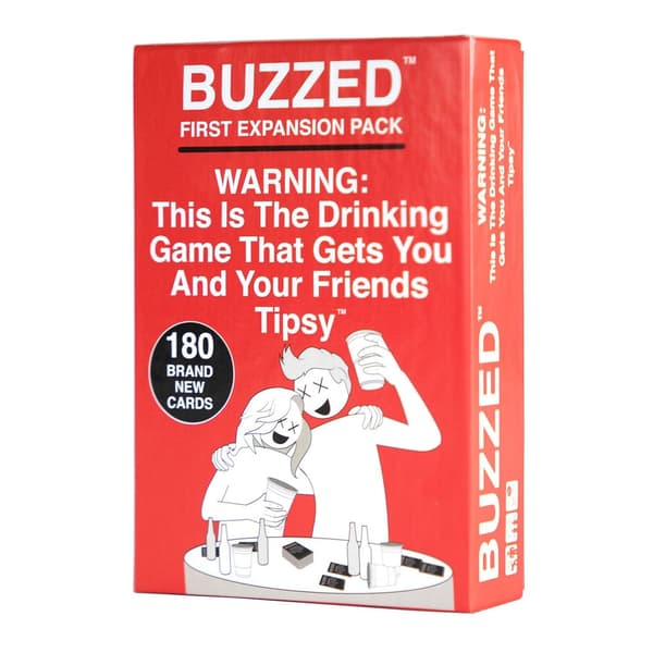 Buzzed Expansion: 180 kort för festligt vuxenspel multifärg
