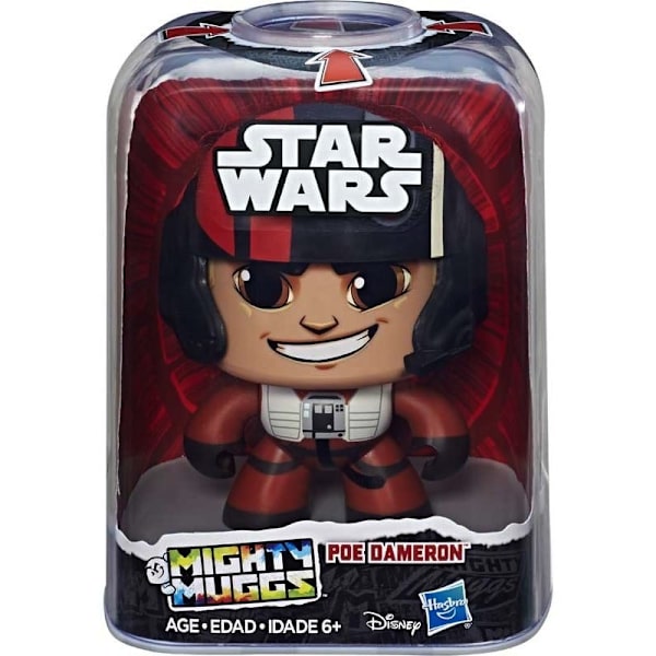 Star Wars Mighty Muggs: Roterande Ansikte, 3 Uttryck multifärg