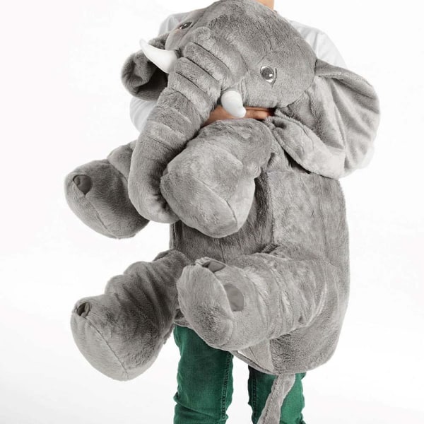 Mysig Elefant Gosedjur: Stor, Mjuk & Kramvänlig grå 6d25 | Grey | 820 |  Fyndiq