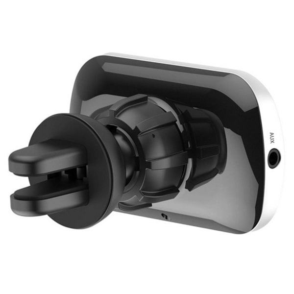 Säker Bil-Handsfree: Musik, GPS & Samtal via Bluetooth Svart
