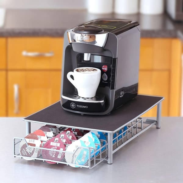 Tassimo Kaffekapslar Förvaring: Stilren & Praktisk Silver