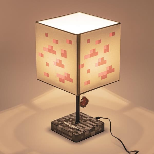 Minecraft-tema LED Bordslampa: Unik Design & Energieffektiv multifärg