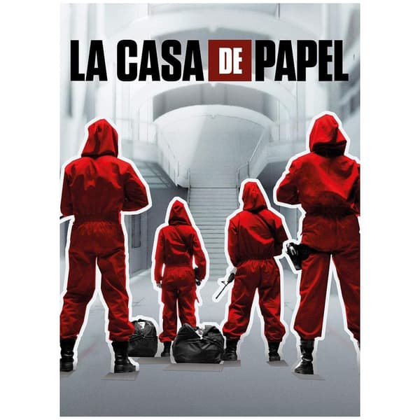 La Casa de Papel Pussel: 1000 bitar, miljövänligt & kvalitet multifärg