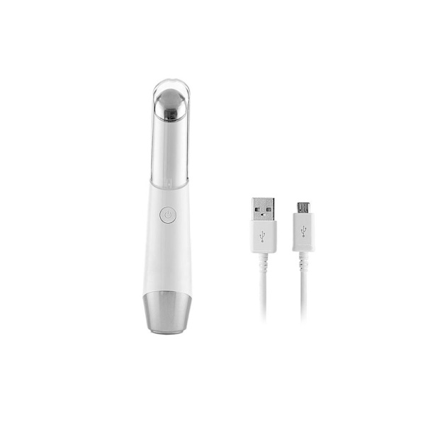 Ögonmasserare: Fototerapi, Värme & Vibrationer Vit