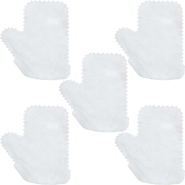 5-pack Smarta Städhandskar: Våt/Torr, Damm & Smuts Vit