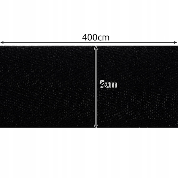 Boxningsbandage - 2 x 4 m Svart