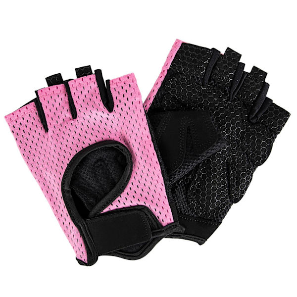 Träningshandskar: Grepp, Komfort & Stil - S/M/L Pink S