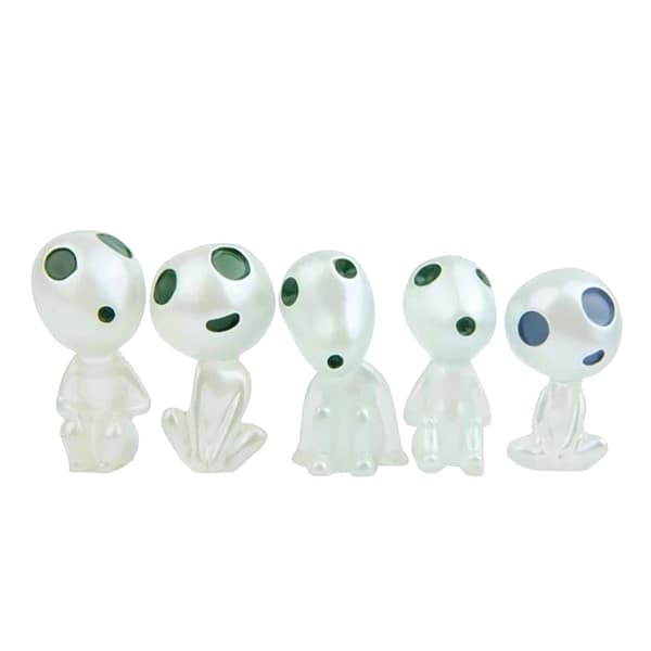Lysande Kodama Minifigurer - Inomhus/Utomhus Dekor Transparent