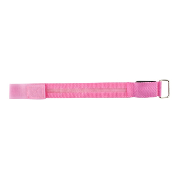 Lysande LED-armband: Synlig, säker & mångsidig Rosa