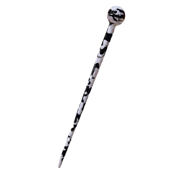 Elegant Hårpinne i Cellulosa-Acetat - 18,6 cm multifärg