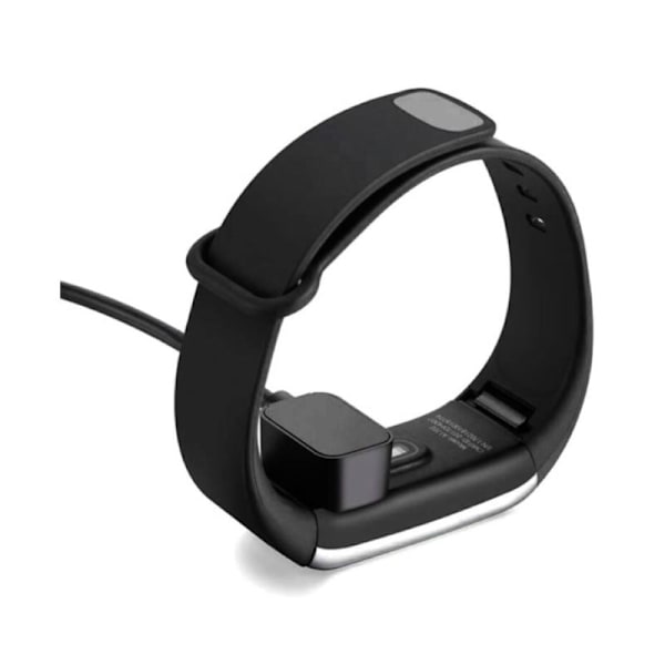 Smidig USB-laddningskabel för Huami Amazfit Cor Band A1702 Svart
